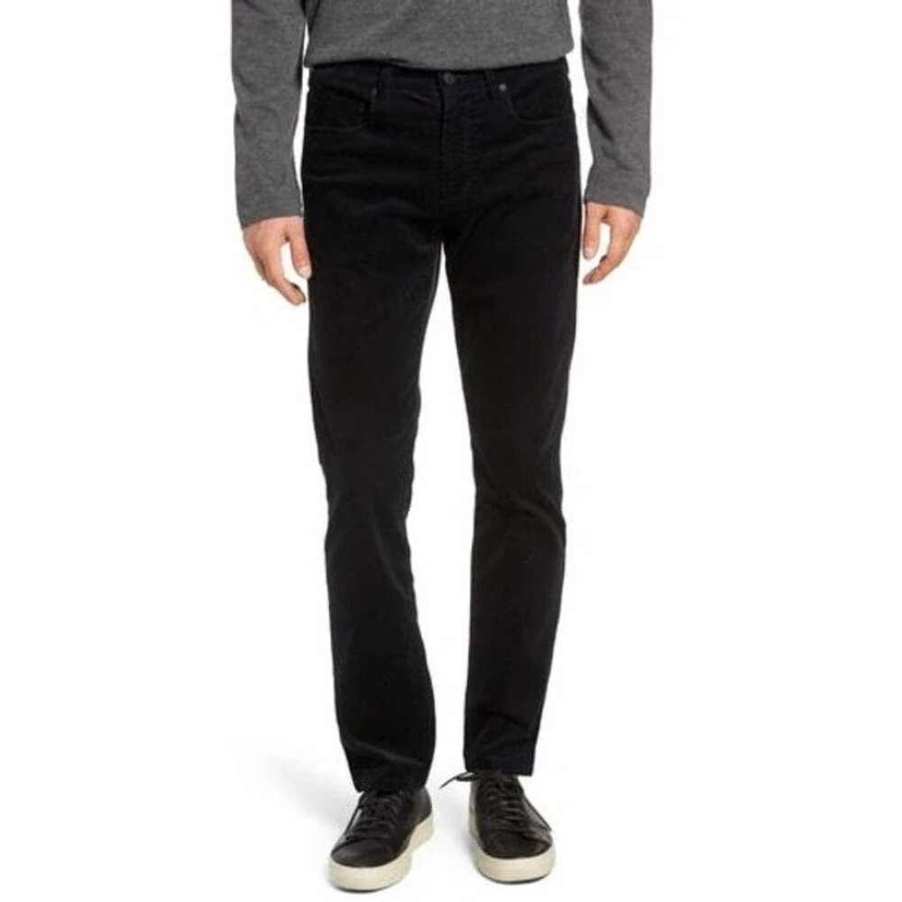 Vince Mens Corduroy Slim Fit Dylan Jeans Size 31X31 Black